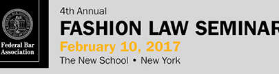 2017 Fashion Law Seminar New York